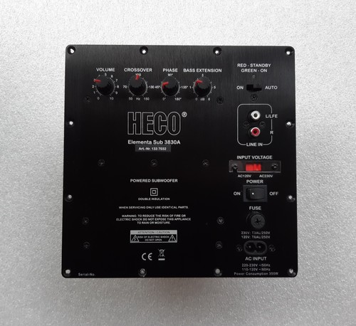 Heco elementa sub 3830a - heco,