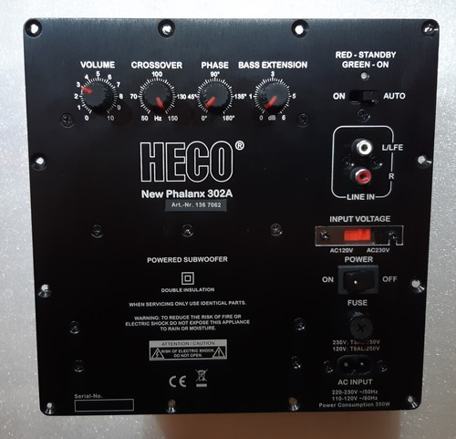 Heco new phalanx - new, 302a