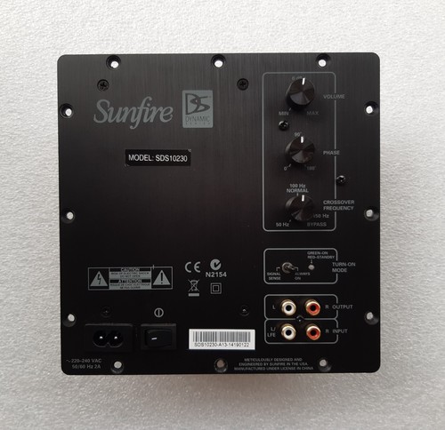 Sunfire sds10 sds12 - sunfire, subwoofer