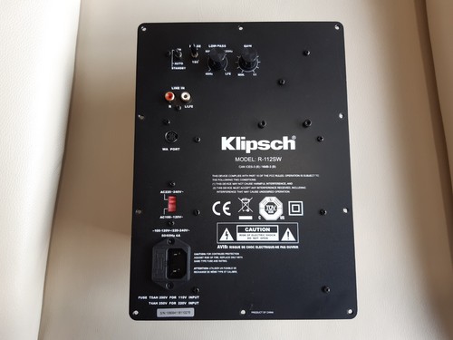 Klipsch 112sw subwoofer - r-112sw,