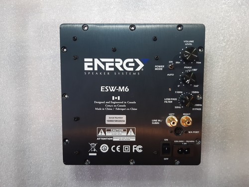 Energy esw subwoofer - esw-m6, esw-m8