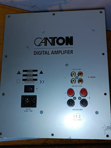 Canton csp 500 digital - digital, amp