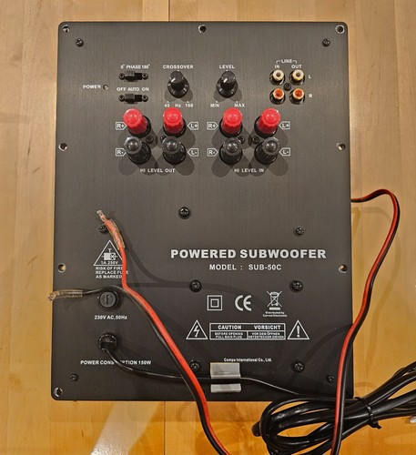 Powered subwoofer sub - powered, sub-50c