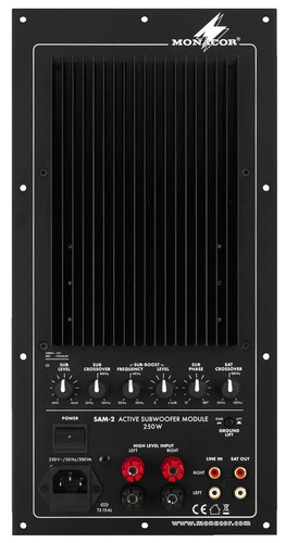 Monacor sam subwoofer - sam-2,